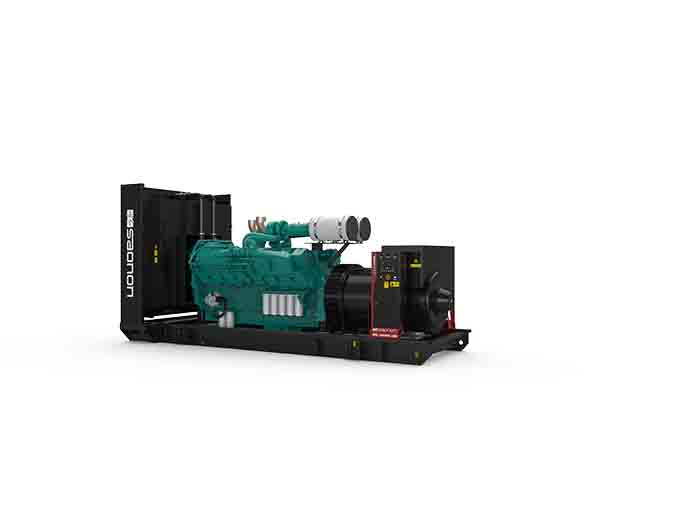 20190419102437145 Saonon Open Type Genset Powered by Cummins