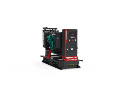 20190419102751536 Saonon Open Type Genset Powered by Cummins