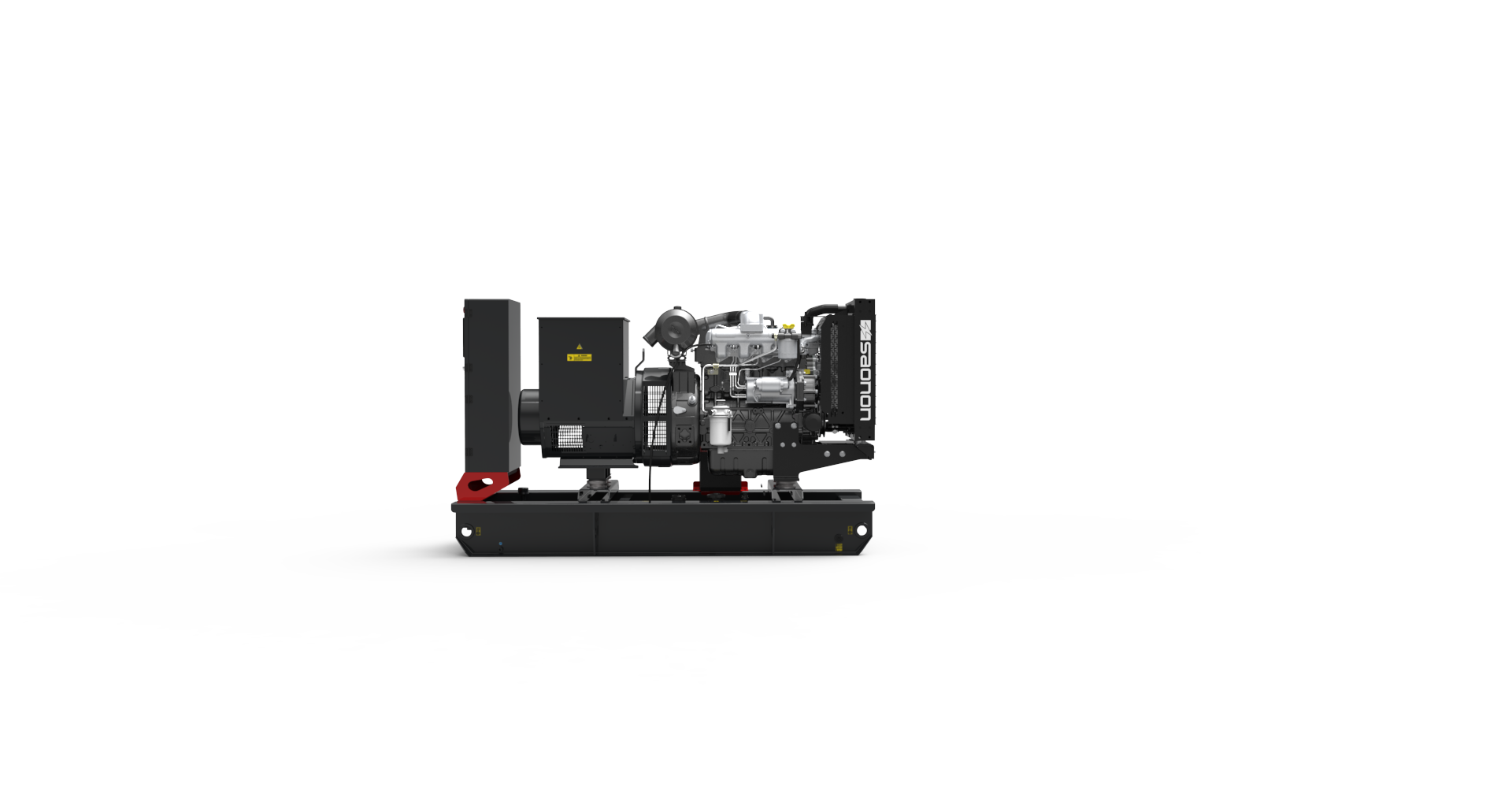 2019041910563520 Saonon Open Type Genset Powered by Yuchai